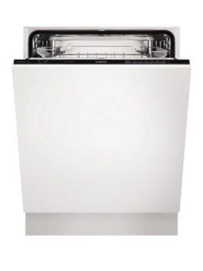 Aeg Favorit F55320Vi0 Full-Size Integrated Dishwasher - White